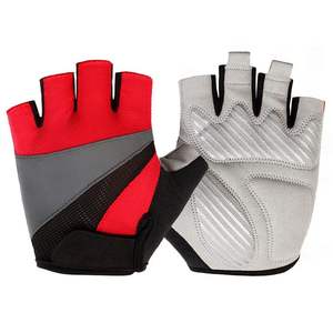 Gants de fitness en cuir de course antidérapants, respirants, avec logo personnalisé, gants d'haltérophilie pour hommes, vente en gros - Product Image 1