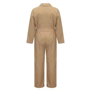 Combinaison de travail pour hommes, haute visibilité, imperméable, résistante aux flammes, vêtements de travail, combinaison de sécurité en coton, bande réfléchissante - Product Image 6