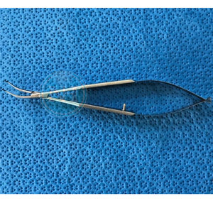 Pinzas de Sujeción Clayman de Alta Calidad a Precio de Fábrica, 12.5 cm, Puntas Anguladas, Instrumento Microquirúrgico Oftálmico - Product Image 3