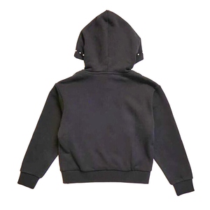 Sweat-shirts pour hommes de la rue principale, en coton mélangé, fabriqués en usine, solides, en polaire d'hiver, en gros - Product Image 4