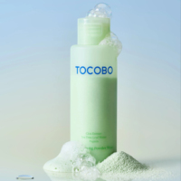 TOCOBO Cica poudre de lavage apaisante Papaïne Centella arbre à thé Micro poudre mousse Texture lisse clair répare la barrière cutanée K-Beauty