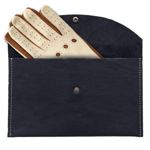 Gants de travail et de conduite en peau de chèvre de haute qualité en cuir respirant pour l'hiver avec logo personnalisé à des prix raisonnables - Product Image 5