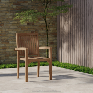 Teak <b>Wood</b> <b>Chairs</b> with Classic Designs from Indonesia for Indoor and Outdoor - Product Image 5