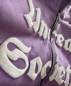 Sweat à capuche pour homme personnalisé vintage délavé au soleil en coton épais surdimensionné avec fermeture éclair impression bouffante 3D délavé à l'acide fermeture éclair personnalisée - Product Image 6