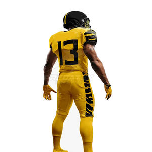 Uniforme de football américain à séchage rapide pour hommes et femmes 100% uniforme de football américain en polyester - Product Image 2