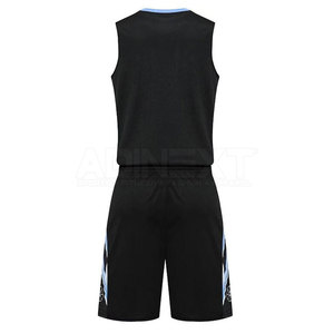 Conjunto de uniforme de baloncesto para adultos transpirable directo de fábrica de talla grande hecho en Pakistán para amantes de los deportes - Product Image 2