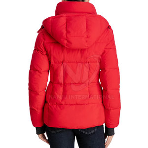 Services OEM Veste matelassée pour femme avec logo personnalisé de haute qualité Nouveau design Veste matelassée pour femme pour l'hiver - Product Image 3