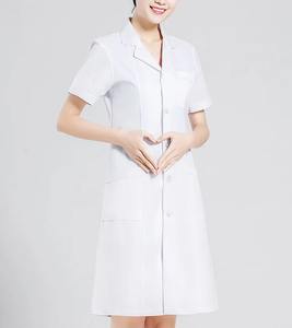 Ensembles d'uniformes de gommage, col montant, manches courtes, mode personnalisée uniforme d'hôpital médical féminin uniforme d'infirmière gommages d'infirmière - Product Image 3
