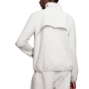 Veste coupe-vent à col montant zippée avec logo personnalisé, qualité supérieure, légère, chaude, tendance - Product Image 3