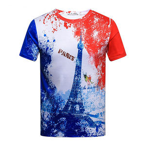 T-shirts pour hommes les plus vendus, tendance, manches courtes, 100% coton, respirants, séchage rapide, personnalisables pour adultes - Product Image 5