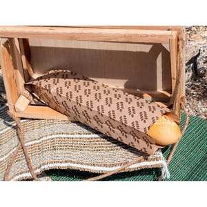 Sacchetti per Alimenti in Carta Kraft con Stampa Espigas 5x50cm, 1000 Pezzi, B2B - Product Image 1