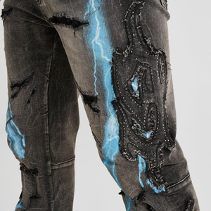 Mezcla de algodón para hombre, pantalones diarios, Pantalones rectos de negocios, pantalones de viaje ligeros Unisex, pantalones ajustados cónicos para hombre - Product Image 4