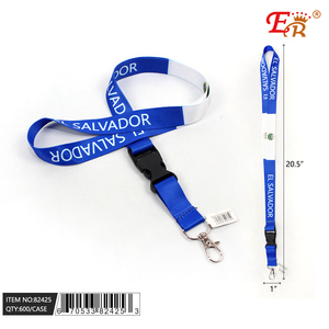 20.5\" Salvador <b>Lanyard</b> 600PCS 50DZ/CS Durable <b>Polyester</b> & Nylon Material - Product Image 1