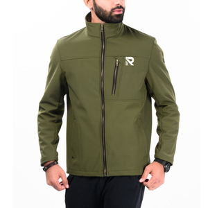 Best Selling Men's Softshell <b>Jacket</b> Quality <b>Waterproof</b> Slim Fit with Unique Style Stand Collar <b>Thin</b> Design - Product Image 2