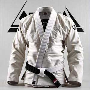 Totalmente personalizable perla tejido algodón Jiu Jitsu Gi Kimono corte profesional brasileño estilo corto contraste puntada alta calidad - Product Image 5