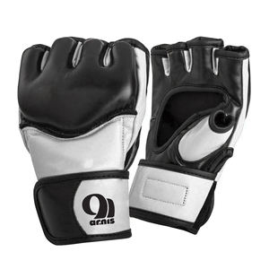 Gants MMA pour Muay Thai Kickboxing Training & Sparring PU Leather Thumb Grappling Gloves - Product Image 6