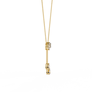 Collier en or 18 carats avec diamant de laboratoire pour filles - Product Image 5