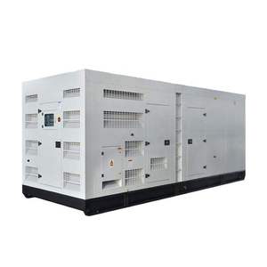 Générateur diesel haute puissance 500 kVA, silencieux, enceinte, 400 kW, alimentation de secours industrielle, stationnaire, ATS, démarrage automatique, 50/60 Hz - Product Image 1