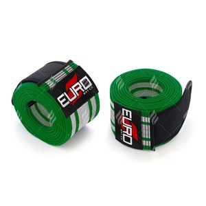 Premium Quality Heavy Duty Soft PVC <b>Knee</b> Wraps Lightweight Hook Loop Closure for Gym Strength Training for Advanced - Product Image 5