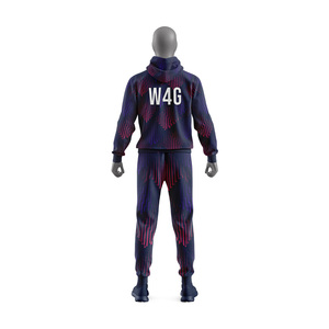 Survêtement 2 en 1 pour homme personnalisé, écologique, d'hiver, à capuche, respirant, antibactérien, extensible dans les quatre sens, tissu personnalisé, prix bas - Product Image 6