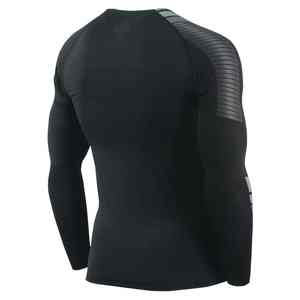 Venta caliente hombres tamaño personalizado Rash Guard para hombres cómodo Fitness Rash Guard nuevo estilo diseño Rash Guard para hombres 2025 - Product Image 5