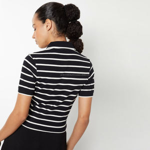 Fit2Fight Femmes T-shirts Polo pour filles à prix abordable, personnalisés, avec un changement progressif de couleur jaune, imprimés, design pour femmes - Product Image 2