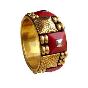 Ensemble de bracelets de mode en verre faits à la main de créateur vente directe d'usine avec bijoux et accessoires en métal - Product Image 3