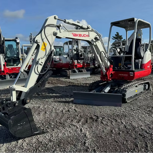 Takeuchi-Excavadora TB230RA ROPS, miniexcavadora, motor Kubota, caja de cambios disponible con comodidad del operador y cuerdas cerradas - Product Image 1