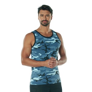 OEM Custom Sublimation Knitted Tank <b>Top</b> Private Label Factory Stylish Casual Fashion Streetwear Quick Dry Breathable Soft Men's - Product Image 1