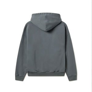 Sudaderas con Capucha para Hombre, Conjuntos Deportivos de Algodón de 500 g/m², Pantalones Deportivos y Sudaderas con Capucha con Cremallera Estampados, Ropa Deportiva Informal, Conjuntos Deportivos con Lavado Ácido - Product Image 2