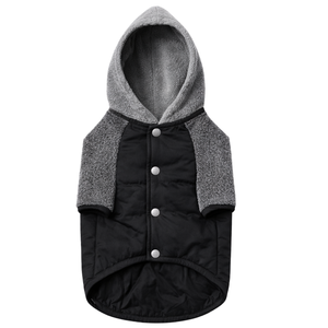 เสื้อแจ็คเก็ตสุนัขแบบมีฮู้ด เสื้อโค้ทสัตว์เลี้ยงสำหรับฤดูหนาว เสื้อกั๊กอุ่นแบบมีซับในนุ่ม สำหรับสุนัขขนาดเล็ก กลาง และใหญ่ - Product Image 4