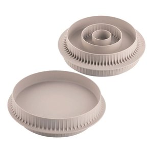 Moule à gâteau en silicone avec inserts multiples ronds 20 405 13 0065 Outil pour la pâtisserie de gâteaux Silikomart - Product Image 1