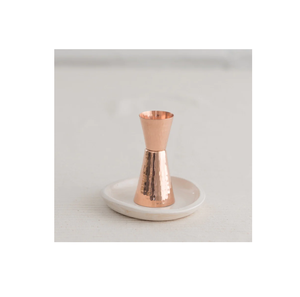 Verre de jigger en cuivre aspect luxe pour Bar et Restaurant accessoires verre de jigger en cuivre poli brillant - Product Image 2