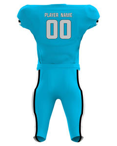 Maillot de football américain OEM nouveau design avec des caractéristiques respirantes uniforme d'entraînement à manches courtes à bas prix - Product Image 4