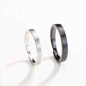 Jeulia 14K Gold Plated Sterling <b>Silver</b> Men's Wedding <b>Band</b>-Geometric Dainty <b>Ring</b> - Product Image 6