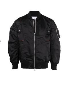 Vestes universitaires bombardier personnalisées unisexe pour hommes vêtements pour hommes veste d'hiver en satin vestes de baseball Letterman en satin - Product Image 1