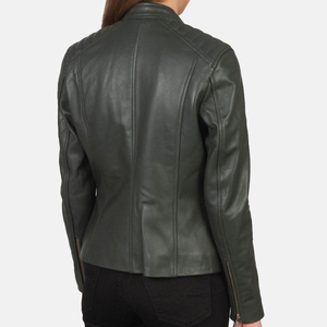 Wholesale Natural Leather2025 Classic New Design Women <b>Genuine</b> <b>Leather</b> <b>Jacket</b> High Quality Ladies Women <b>Leather</b> <b>Jacket</b> For Sale - Product Image 4