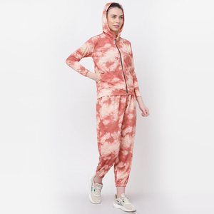 Conjunto Deportivo de Dos Piezas para Mujer, Estilo Hip Hop, Invernal, 100% Algodón, Transpirable, Reversible, Ecológico, con Forro Polar - Product Image 2
