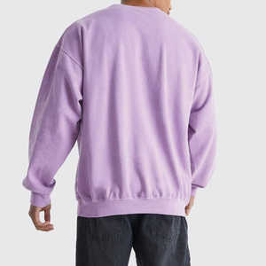 เสื้อสเวตเตอร์ผู้ชายวินเทจซักกรดเสื้อผ้าแนวสตรีทออกแบบได้ตามต้องการ - Product Image 6