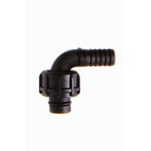 Meclube 90 ° F1X 20mm BSP Conectores de soporte de manguera de plástico Producto - Product Image 1