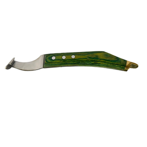 Couteau à sabot de meilleure qualité avec couvercle en laiton droit J2 couteau à sabot de tranchant en acier inoxydable couteau à sabot de cheval personnalisé - Product Image 5