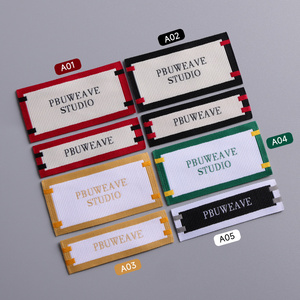 Cao cấp tùy chỉnh satin dệt nhãn cho quần áo bền máy tính móc cạnh có thể giặt dệt nhãn - Product Image 6