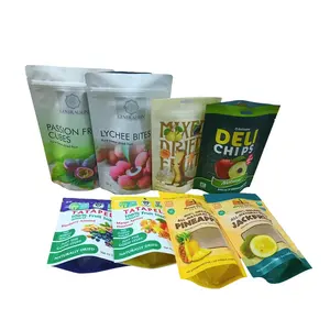 Custom Food Packaging Grain Bags Flour Sack Food Zipper Bag Spice Packaging Pouch Sachet Packaging Roll