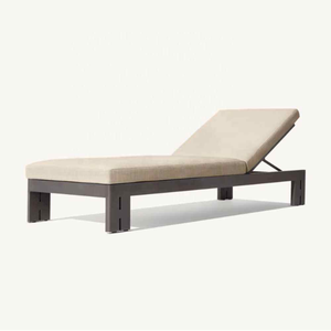 Sillón de lujo moderno y personalizado con respaldo ajustable en varias formas, asientos acolchados modernos para terrazas y jardines. - Product Image 1
