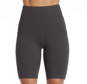 Women's Lightweight High Waist Fleece Sweat Shorts 100% Cotton Breathable Quick Dry Eco-Friendly Gym Casual Wear New Arrival - Product Image 2