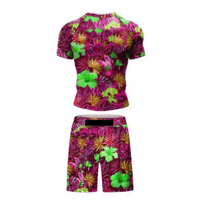 New Arrival Custom Sublimation <b>BJJ</b> <b>Rash</b> <b>Guard</b> Printed Spandex Fabric Fight Training Wear In Unique Style And Best Quality - Product Image 3