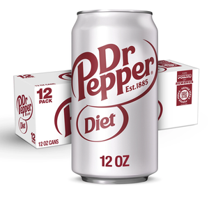 Dr Pepper Classic 12oz/355ml/ Dr Pepper Diet Can 330ml Refresco - Product Image 4