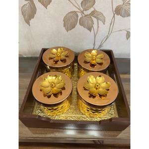 Recipiente de acabado natural Utensilios de cocina Contenedor multifuncional Frascos pequeños Ecológico Caja pequeña de madera para sal y pimienta Lo último - Product Image 4