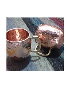 Hecho a mano 100% cobre puro Moscow Mule Mug Straight Plain Mug - Product Image 2