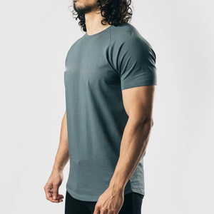 Camiseta de manga corta de algodón ligera y transpirable, para deportes de verano y ropa informal, diseño cómodo para la frescura durante todo el día - Product Image 3